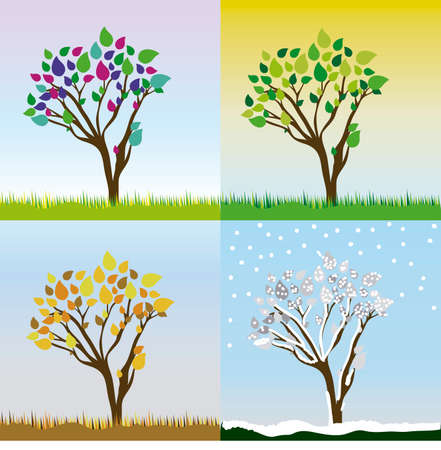 tree design over sky background vector illustrationのイラスト素材