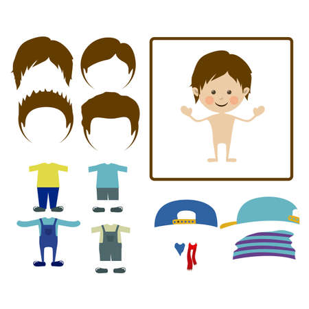 child design over white background vector illustrationのイラスト素材