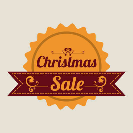 christmas design over gray background vector illustrationのイラスト素材