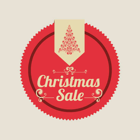 christmas design over gray background vector illustrationのイラスト素材