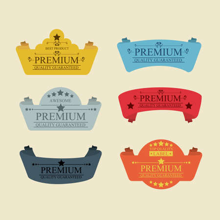 premium design over pink background vector illustration のイラスト素材