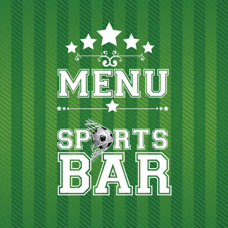 soccer design over green  background vector illustration のイラスト素材