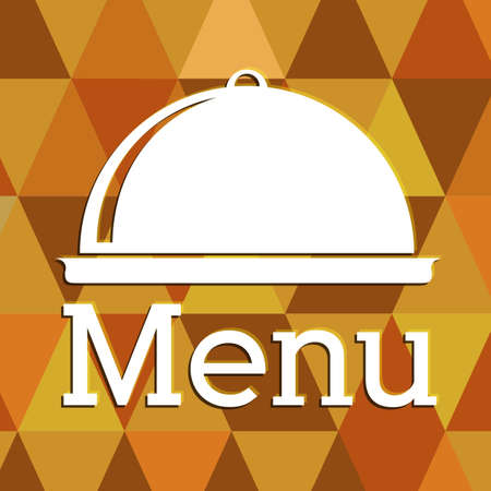 menu design over abstract background vector illustrationのイラスト素材