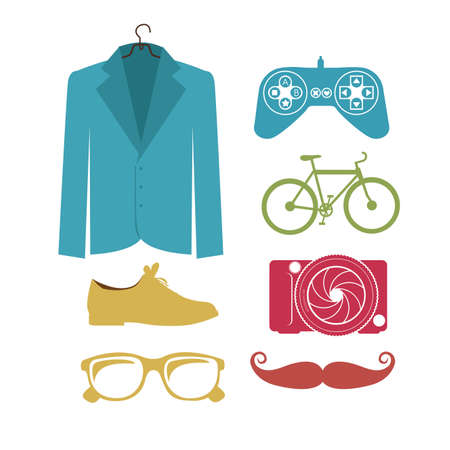 shopping design over white background vector illustrationのイラスト素材