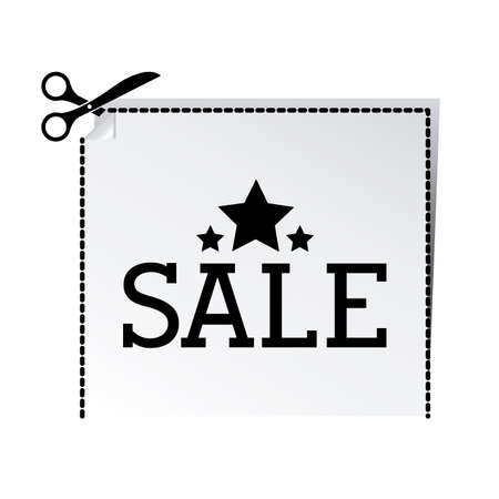 sale  design over white  background vector illustration のイラスト素材