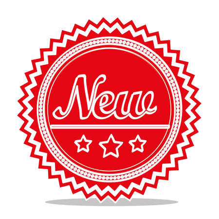 new design over white background vector illustration のイラスト素材