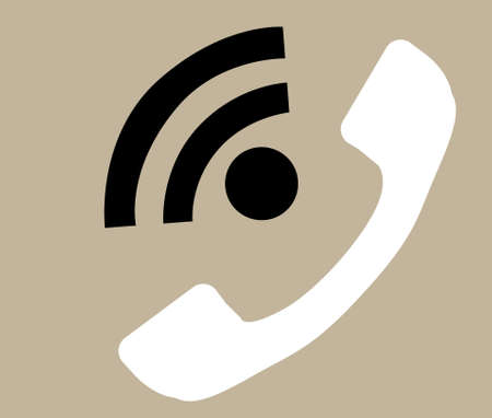 communication dessign over beige background vector illustration のイラスト素材