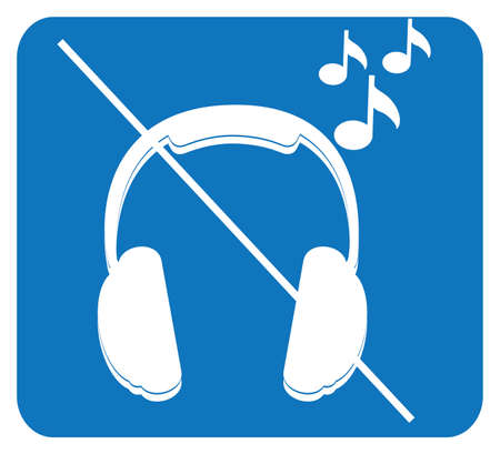 music design over blue background vector illustration のイラスト素材