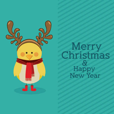 chicken design over blue background vector illustrationのイラスト素材