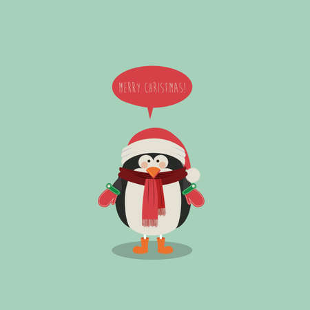 christmas design over blue background vector illustrationのイラスト素材