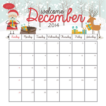 calendar design over white background vector illustrationのイラスト素材