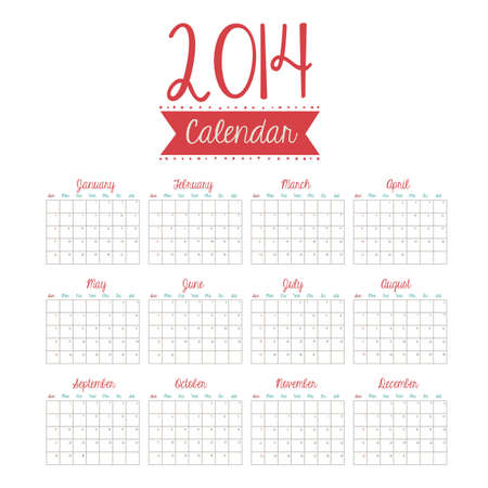 calendar design over white background vector illustrationのイラスト素材