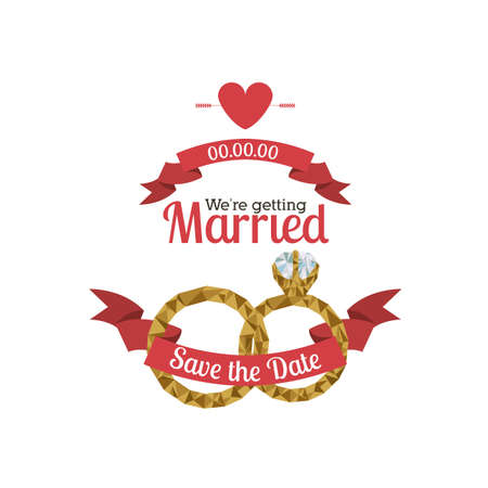 married design over white  background vector illustrationのイラスト素材