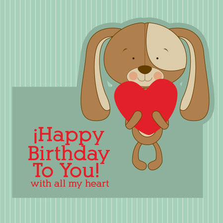 puppy design over blue background vector illustration のイラスト素材