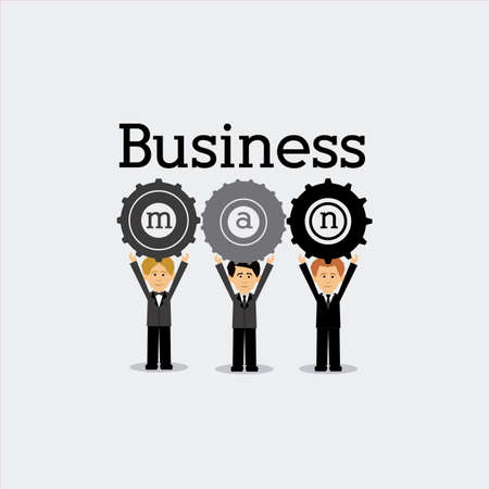 teamwork design over white background vector illustration のイラスト素材