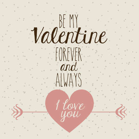 love design over pattern background vector illustration のイラスト素材