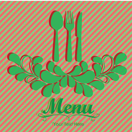 menu design over  lineal background vector illustration   のイラスト素材