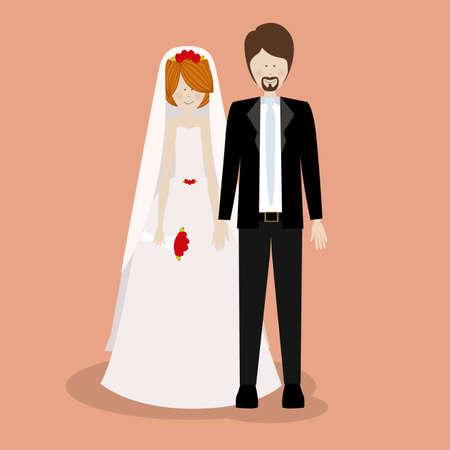 human silhouette over pink background vector illustrationのイラスト素材