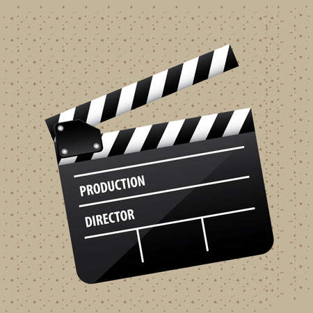 movie theater over dotted background vector illustrationのイラスト素材