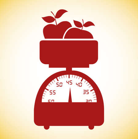 kitchen icons over pink background vector illustrationのイラスト素材