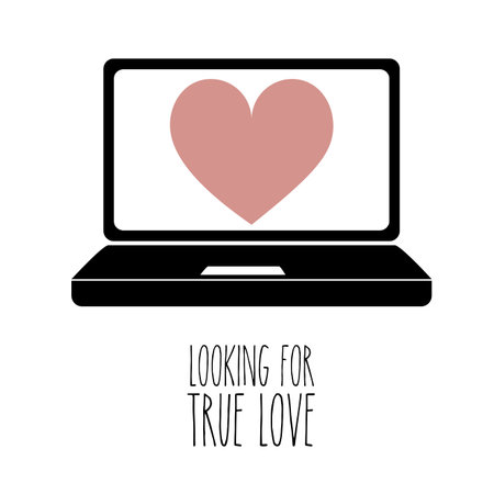 love design over  white background vector illustration のイラスト素材