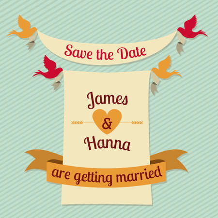 love design over  lineal background vector illustration  のイラスト素材