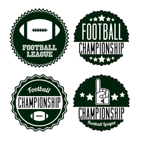 american football design over white    background vector illustration のイラスト素材