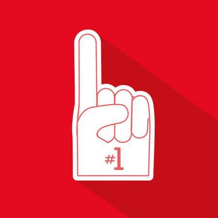 american football design over red background vector illustration のイラスト素材