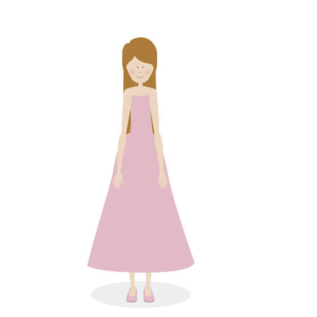 human design over  white background vector illustrationのイラスト素材