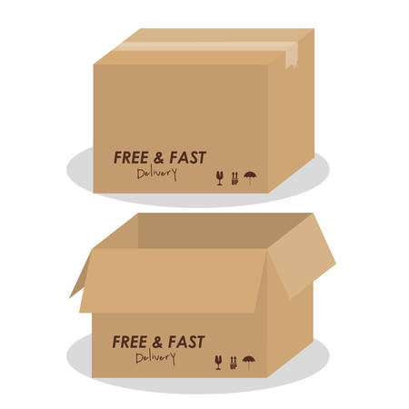 delivery design over  white background vector illustrationのイラスト素材