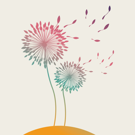 flowers design over white background vector illustration  のイラスト素材