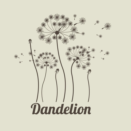 flowers design over gray background vector illustration  のイラスト素材