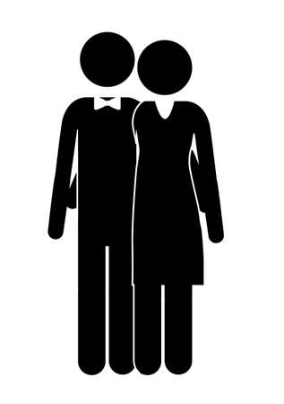 family design over  white background vector illustration  のイラスト素材