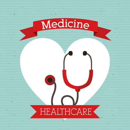 medical design over blue  background vector illustration  のイラスト素材