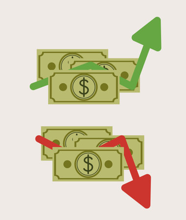 business design  over   background vector illustrationのイラスト素材