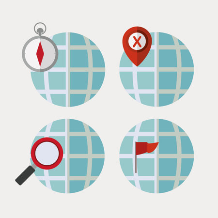 business icon over white  background vector illustrationのイラスト素材