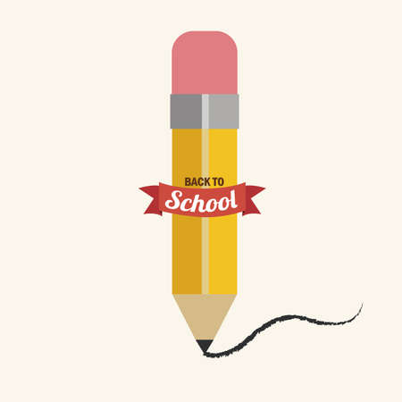 school design over white background vector illustrationのイラスト素材