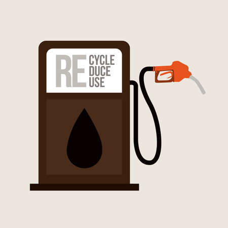 eco design over white background vector illustration のイラスト素材