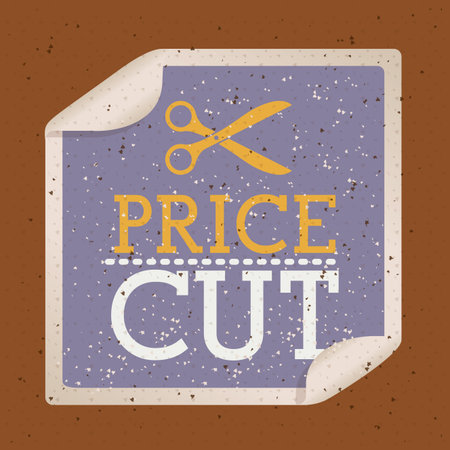 shopping design over brown  background vector illustrationのイラスト素材