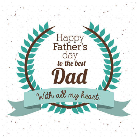 Fathers day designのイラスト素材