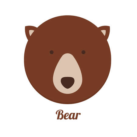 Animal design over white background,vector illustrationのイラスト素材