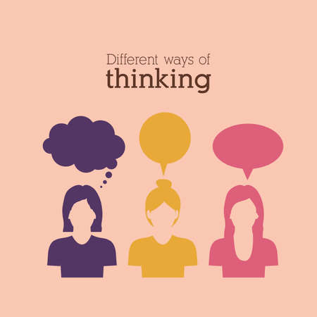 Avatar design over pink background, vector illustrationのイラスト素材