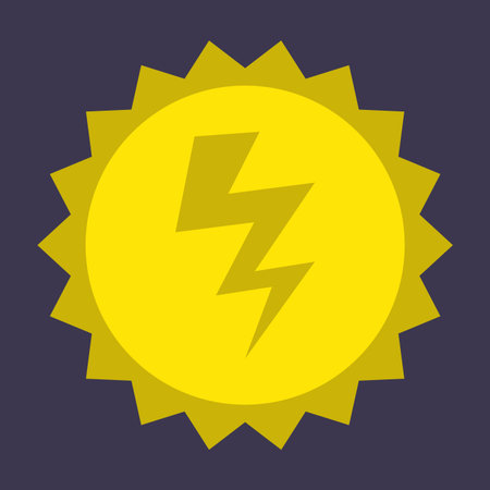 Energy design over gray background, vector illustrationのイラスト素材