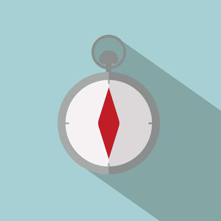 Compass design over blue background, vector illustrationのイラスト素材
