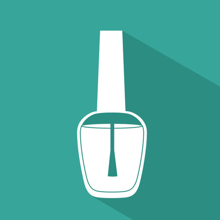 Make up design over blue background, vector illustrationのイラスト素材