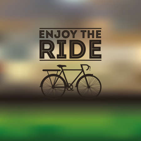 Bike design over blur background, vector illustration,のイラスト素材