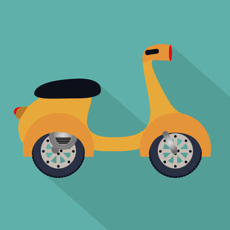 Transport design over blue background, vector illustrationのイラスト素材