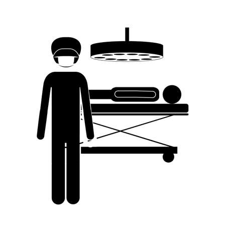 Occupations design over white background, vector illustrationのイラスト素材