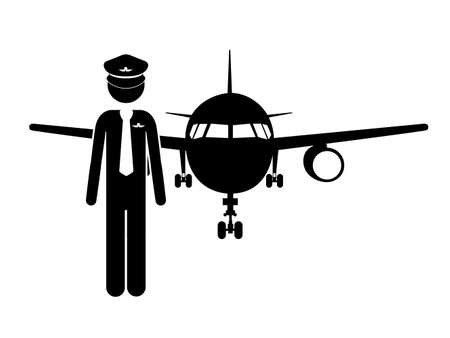 Occupations design over white background, vector illustrationのイラスト素材