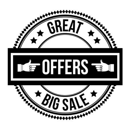 Shopping design over white background, vector illustrationのイラスト素材